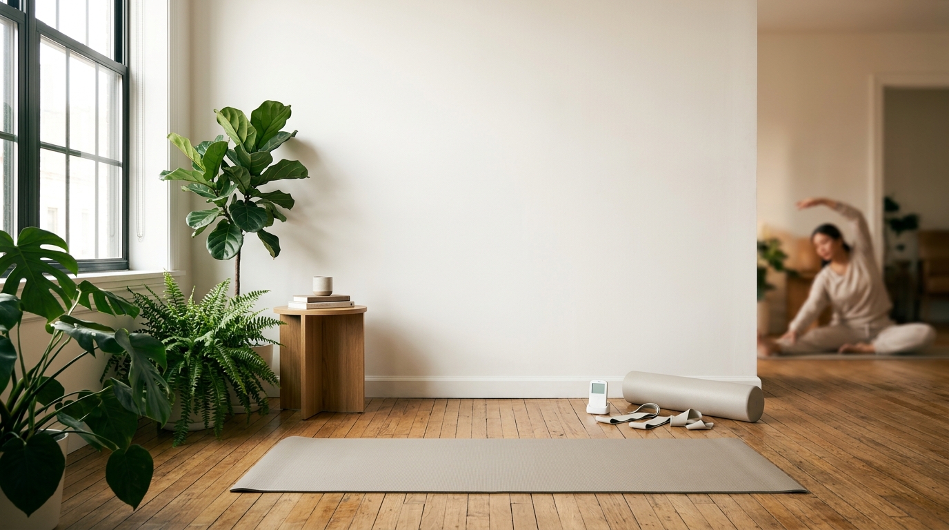 Bright home rehab corner with window daylight